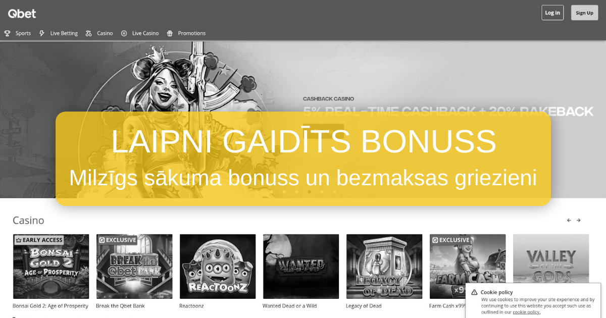 QBet Casino Latvija